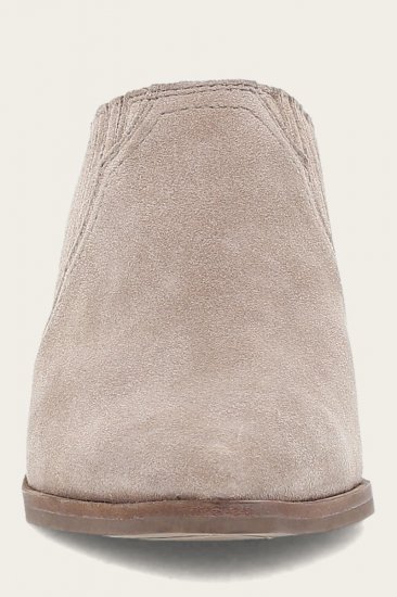 Frye Sara Western Mule - Taupe - Click Image to Close