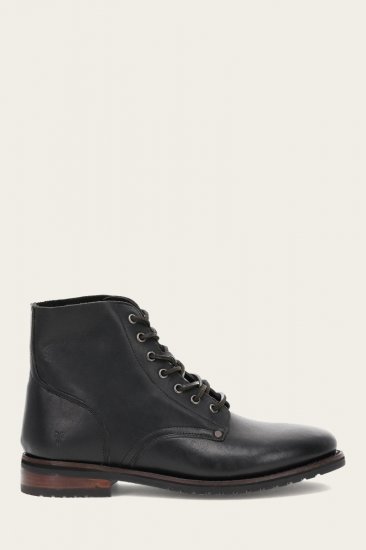 Frye Barrett Lace Up - Black - Click Image to Close