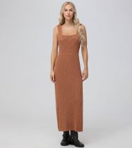Frye Open Stitch Maxi Sweater Dress - Open Stitch Maxi Sweater Dress