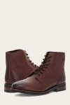 Frye Barrett Lace Up - Cognac