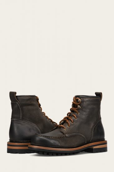 Frye Hudson Workboot Lug - Chocolate - Click Image to Close