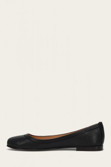 Frye Carson Ballet - Black - Click Image to Close