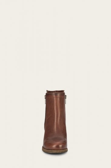 Frye Addie Double Zip - Cognac - Click Image to Close