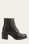 Frye Sabrina 6G Lace Up - Black
