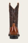 Frye Hauser Deco Stitch - Saddle-dark-brown