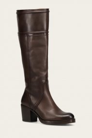 Frye Jean Tall Pull On - Chocolate