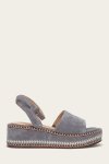 Frye Joy Ankle Strap Platform Sandal - Blue-ash