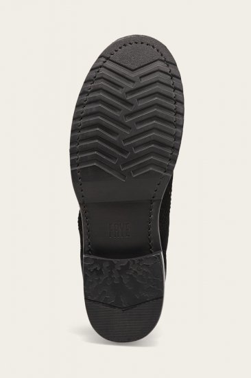 Frye Veronica Combat - Black-floral - Click Image to Close