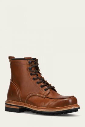 Frye Hudson Workboot Lug - Caramel