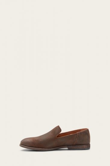 Frye Chris Venetian - Ginger-suede - Click Image to Close
