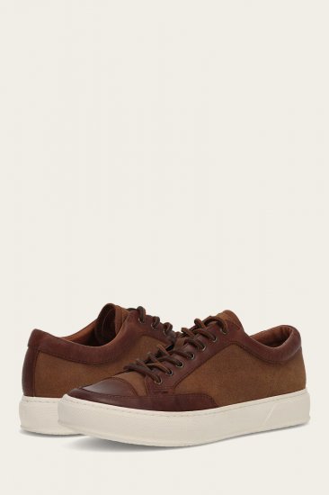 Frye Hoyt Low Lace - Brown - Click Image to Close