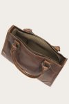 Frye Melissa Satchel - Dark Brown