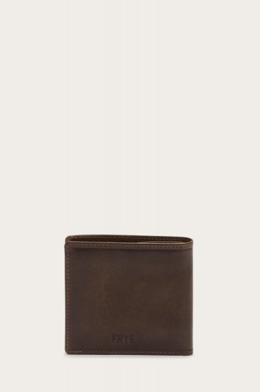 Frye Logan Billfold - Dark Brown - Click Image to Close