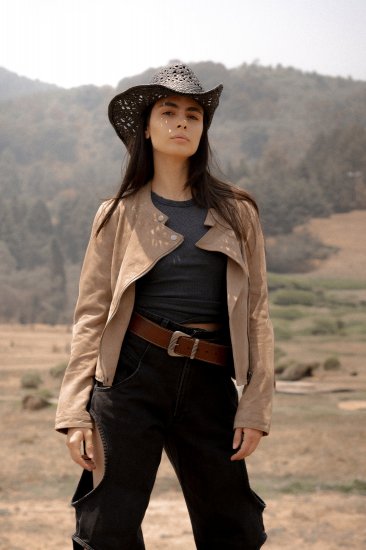 Frye Versatile Biker-racer Leather Jacket - Versatile Biker-racer Leather Jacket - Click Image to Close