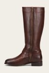 Frye Melissa Belted Tall Wide Calf - Redwood