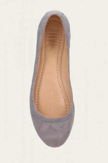 Frye Carson Ballet - Steel-blue - Click Image to Close