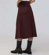 Frye Faux Suede Studded Midi Skirt - Faux Suede Studded Midi Skirt