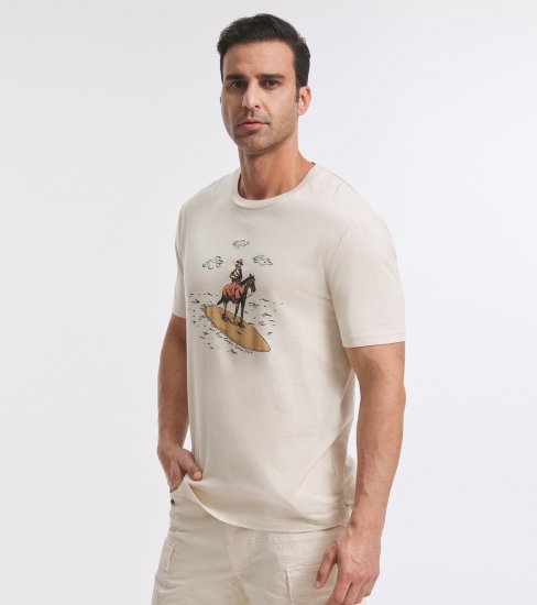 Frye Classic-Fit Crewneck Graphic Tee - Classic-Fit Crewneck Graphic Tee - Click Image to Close