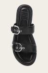 Frye Maya Buckle Sandal - Black