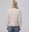 Frye Pointelle Fringe Pullover - Pointelle Fringe Pullover