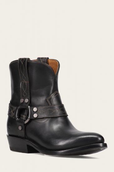 Frye Billy Short Harness - Black - Click Image to Close