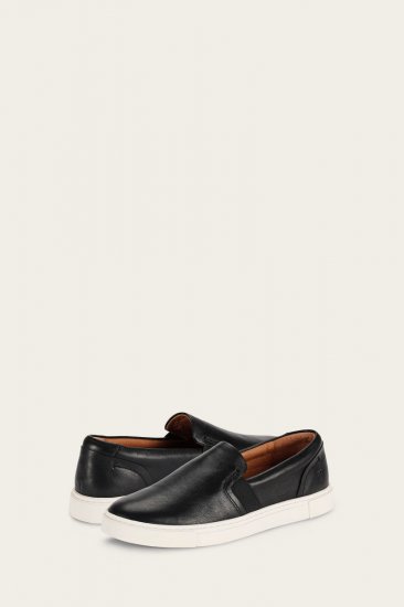 Frye Ivy Slip On - Black - Click Image to Close