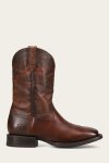 Frye Hauser Logo Stitch - Tobacco