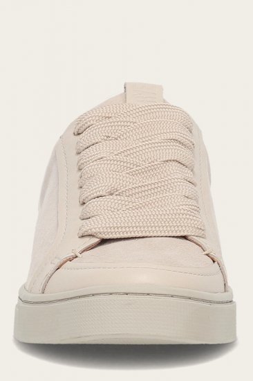 Frye Ivy Court Low Lace Sneaker - Ivory - Click Image to Close