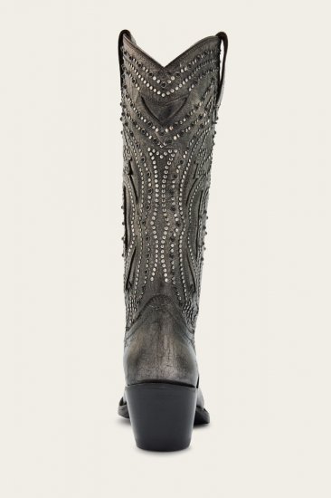 Frye Shelby Studded - Dark-pewter - Click Image to Close