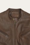 Frye Contemporary Racer Leather Jacket - Contemporary Racer Leather Jacket
