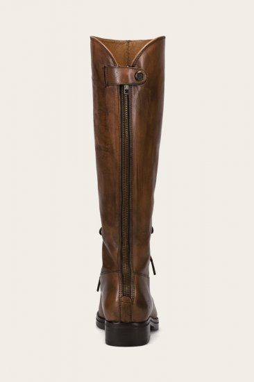 Frye Melissa Lug Back Zip - Amber - Click Image to Close
