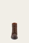 Frye Sabrina 6G Lace Up - Dark-brown
