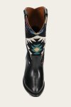 Frye Billy Pull On Southwest - Black-sw