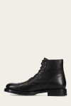 Frye Dylan Cap Toe Lace Up - Black