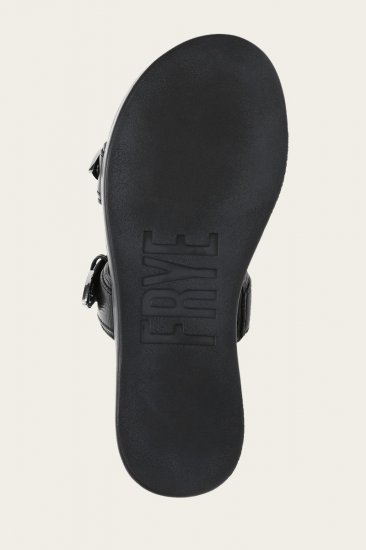 Frye Maya Buckle Sandal - Black - Click Image to Close