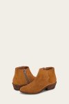 Frye Carson Piping Bootie - Bronze