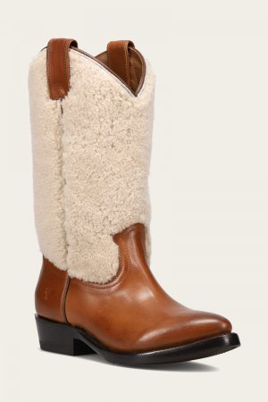 Frye Billy Pull On Shearling - Caramel