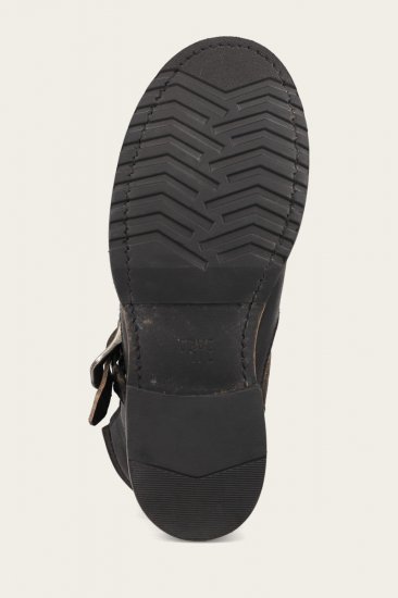 Frye Veronica Flex Bootie - Antique-black - Click Image to Close