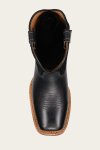 Frye Hauser Logo Stitch - Black-black