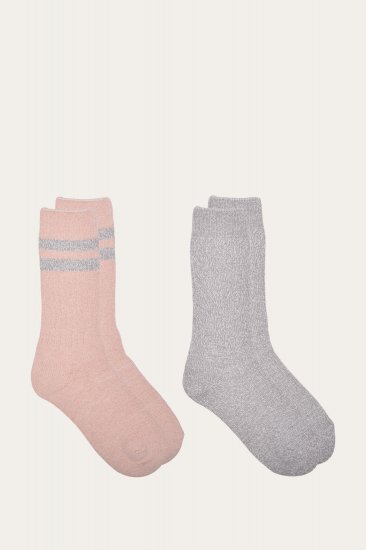 Frye Super Soft Boot Sock 2 Pack - Blush - Super Soft Boot Sock 2 Pack - Blush - Click Image to Close