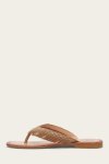 Frye Ava Fringe Sandal - Almond