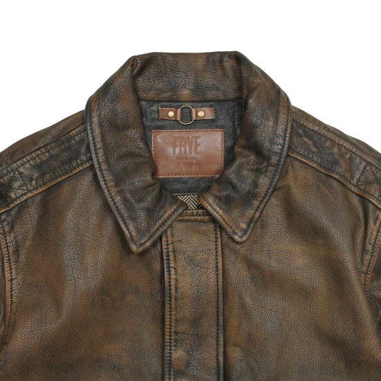 Frye Classic Bomber Jacket - Frye Classic Bomber Jacket - Click Image to Close