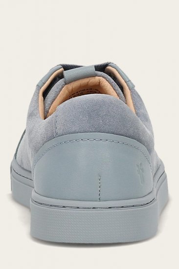 Frye Ivy Court Low Lace Sneaker - Steel-blue - Click Image to Close