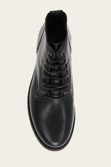 Frye Barrett Lace Up - Black - Click Image to Close