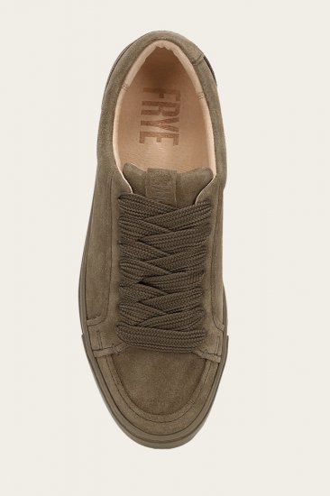 Frye Ivy Court Low Lace Sneaker - Moss - Click Image to Close