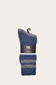 Frye Super Soft Boot Sock 2 Pack - Navy - Super Soft Boot Sock 2 Pack - Navy