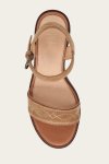 Frye Pipa Woodstock Sandal - Almond