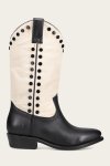 Frye Billy Pull On Stud - Black-ivory