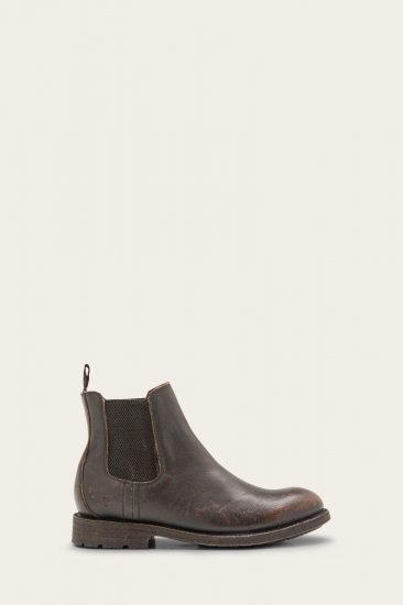 Frye Bowery Chelsea - Antiqued-black - Click Image to Close