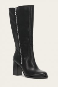 Frye Alex Heavy Zip - Black